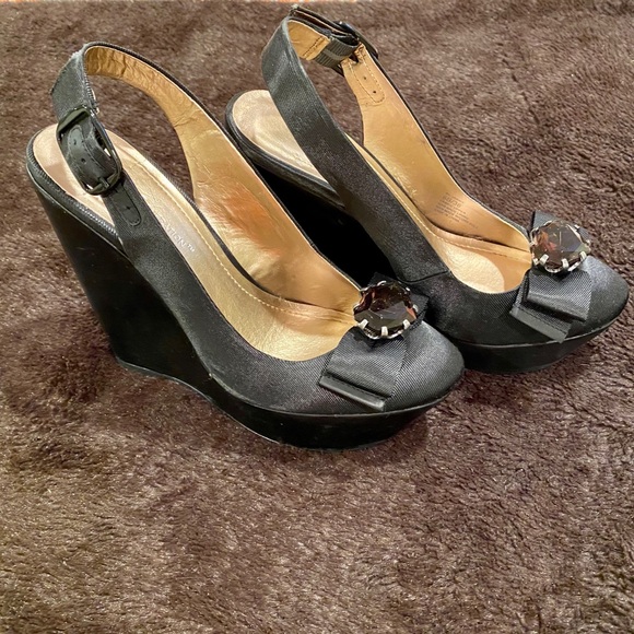BCBGeneration Slingback Wedges - Picture 1 of 8